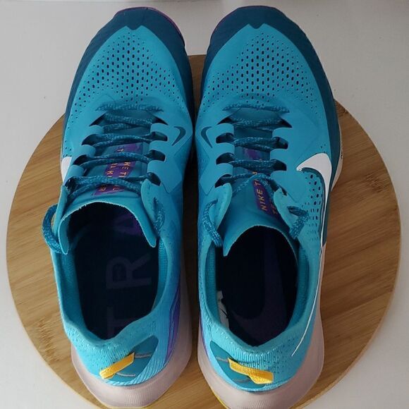 Nike Running Air Zoom Terra Kiger 7 Rubber Trimmed Running Sneakers Men's 15 - Picture 7 of 11